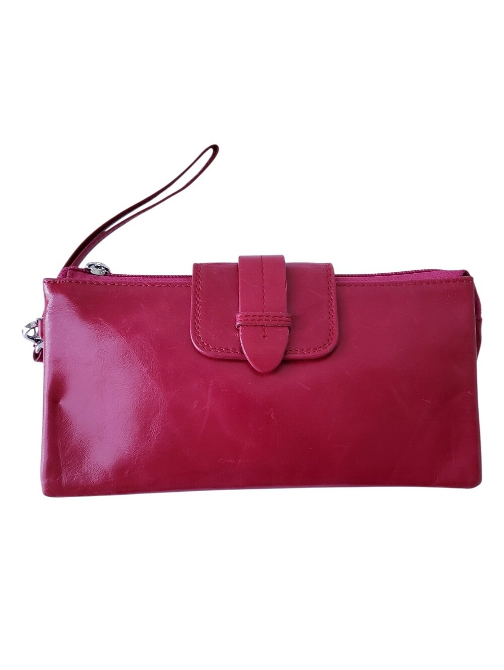 Vintage Red Leather Wallet